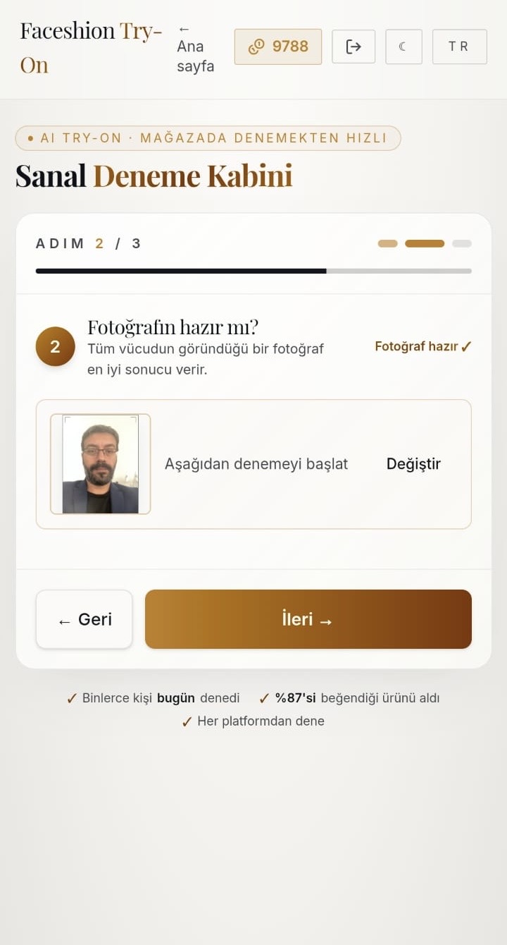 Upload a Selfie